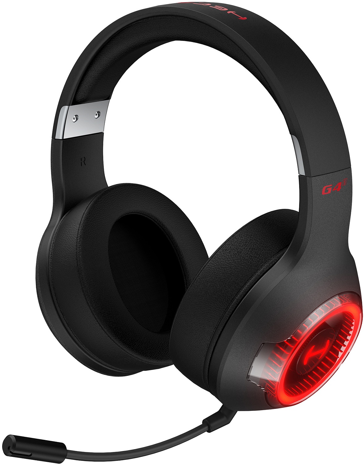 Наушники с микрофоном Edifier G4 S черный 1.3м мониторные BT оголовье