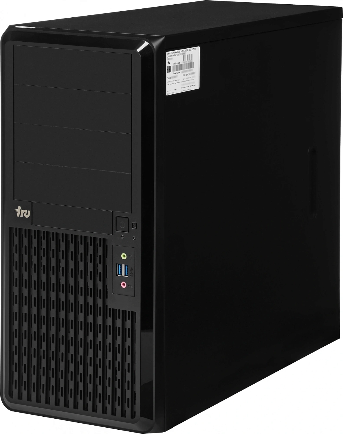 Сервер IRU Rock W9105P 1x4114 1x32Gb 1x500Gb SSD C621 1x550W w/o OS (2120786)