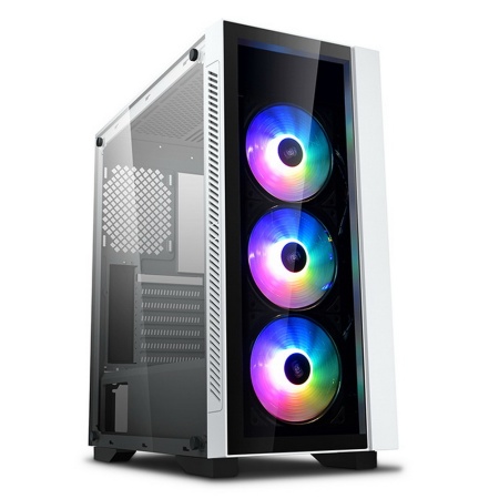 MATREXX 55 V3 ADD-RGB WH 3F White, E-ATX, CPU Height 160mm, VGA max 370mm, USB 2.0 x 2, USB 3.0 x "1, Audio x 1, Mic x 1, int. 3.5"/2.5" x 2 , 2.5" x 2+2, Ext. 5.25" x 0 (714101)"