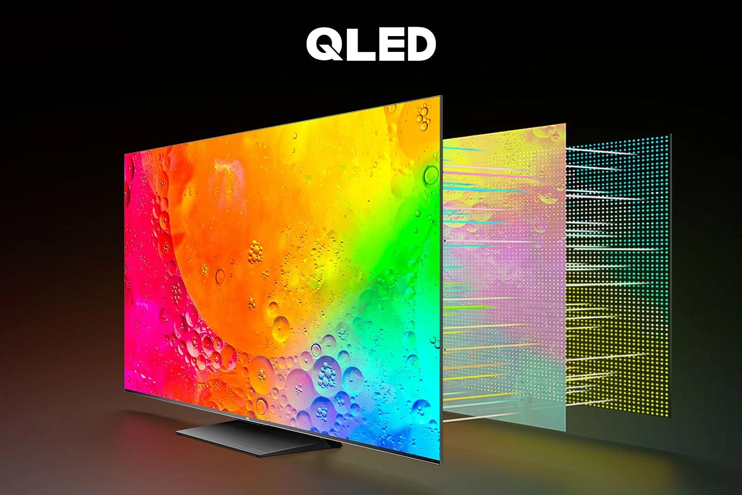 Телевизор QLED TCL 55" 55C745 черный 4K Ultra HD 120Hz DVB-T DVB-T2 DVB-C DVB-S DVB-S2 USB WiFi Smart TV