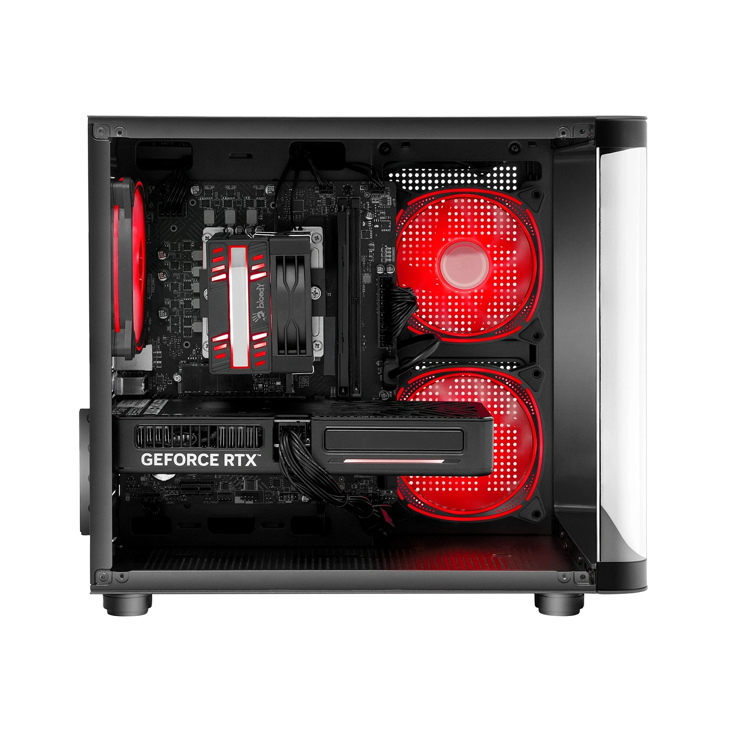 ПК Bloody BD-PC CB76V1 MT i5 13400F (2.5) 32Gb SSD1Tb RTX5060 8Gb Windows 11 Home 64 GbitEth 650W черный (RUS) (2153482)