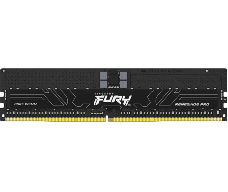 Модуль памяти Kingston 32GB DDR5 6000 FURY Renegade Pro RDIMM Black XMP ECC Registered DIMM (Single Module) 1RX4 32-38-38 1.35V 288-pin 16Gbit