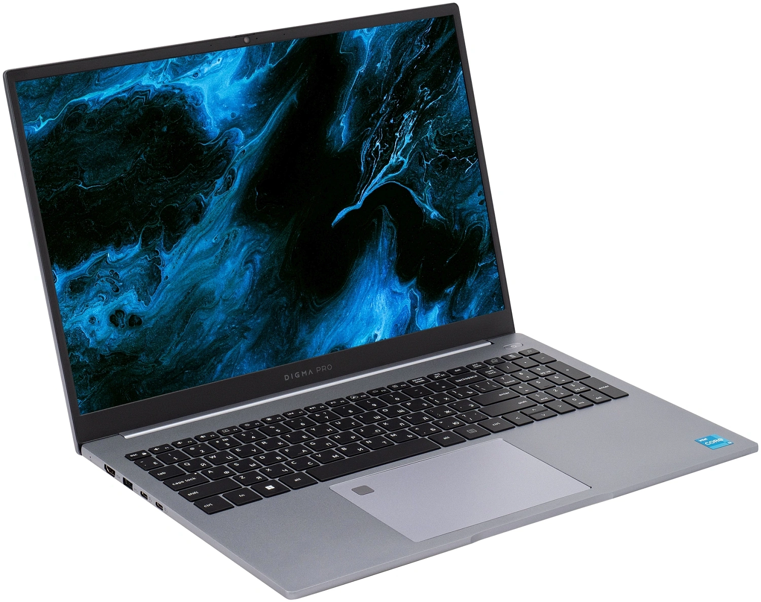 Ноутбук Digma Pro Pactos Core i3 1215U 8Gb SSD256Gb Intel UHD Graphics 16" IPS FHD (1920x1200) Windows 11 Professional dk.grey WiFi BT Cam 6060mAh (DN16P3-8CXW01)