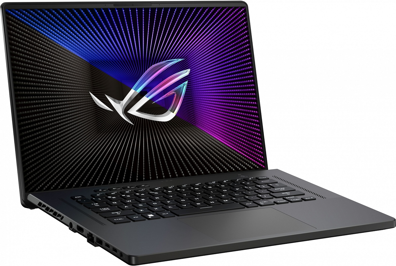 Ноутбук ASUS ROG Zephyrus M16 GU603ZV-N4008 Core i7 12700H/16Gb DDR5/1Tb SSD/16" IPS 240Hz 500nits (2560 x 1600)/GeForce RTX 4060 8Gb /WiFi6/BT/Cam/Off Black/DOS/1.9Kg/