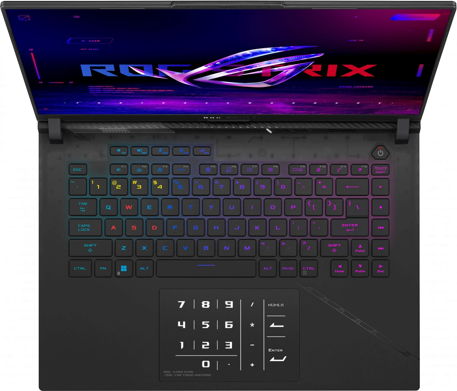 Ноутбук Asus ROG Strix G634JZR-RA100W Core i9 14900HX 32Gb SSD1Tb NVIDIA GeForce RTX4080 12Gb 16" IPS WQXGA (2560x1600) noOS black WiFi BT Cam (90NR0IC2-M004C0)