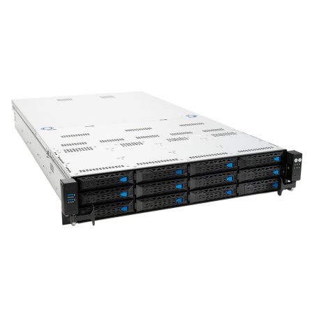 Серверная платформа ASUS RS520A-E11-RS12U Rack 2U,1x(LGA 4094),RDIMM/LR-DIMM/3DS(upto16/2666MHz/4TB),12xLFF HDD(upto12xNVMe),2xM.2 conectr,softRAID,3xPCiEx16+1xOCP 3.0 Mezz,2xGbE,2x1600W