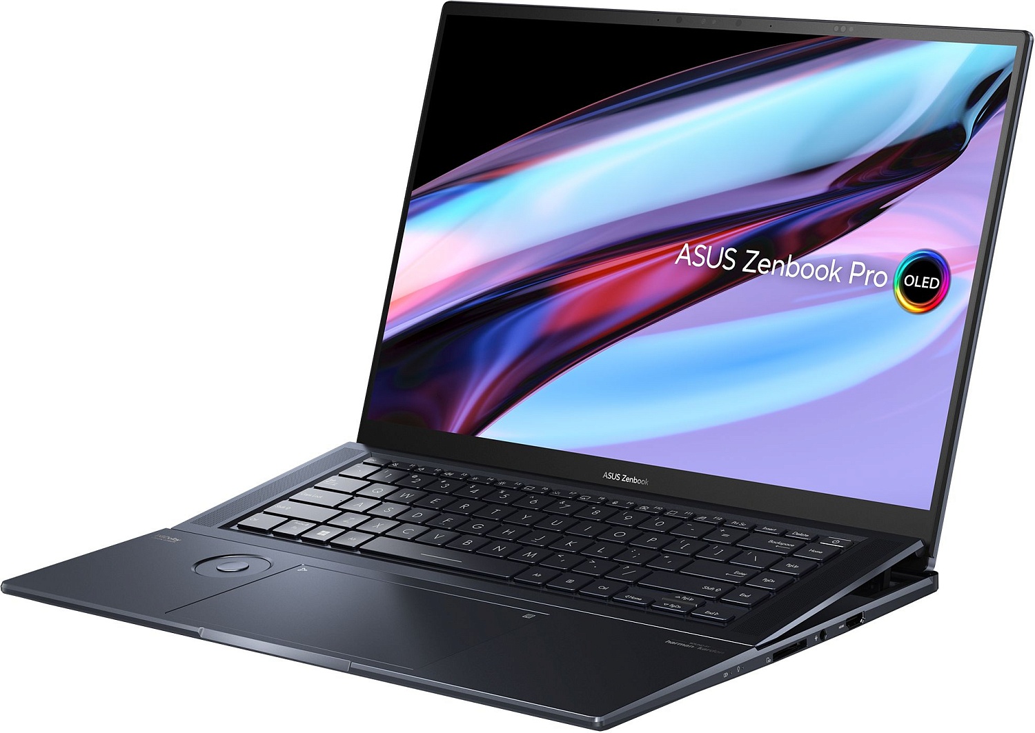 Ноутбук Asus Zenbook Pro 16X OLED UX7602VI-MY034X Core i9 13900H 32Gb SSD2Tb NVIDIA GeForce RTX4070 8Gb 16" OLED Touch 3.2K (3200x2000) Windows 11 Professional black WiFi BT Cam (90NB10K1-M001F0)