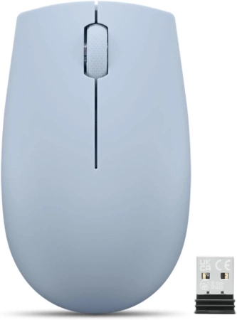 Мышь Lenovo 300 Wireless Compact светло-голубой оптическая 1000dpi беспров. (GY51L15679) Мышь Lenovo 300 Wireless Compact светло-голубой оптическая 1000dpi беспров. (GY51L15679)