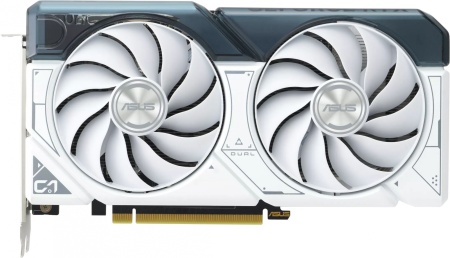 Видеокарта ASUS DUAL-RTX4060TI-O8G-WHITE//RTX4060TI HDMI*1 DP*3 8G D6; 90YV0J42-M0NA00