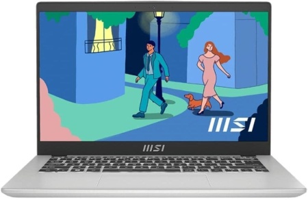 Ноутбук MSI Modern 14 C12M Core i5-1235U/8/SSD512Gb/14"/IPS/FHD/Win11/silver (9S7-14J111-239)