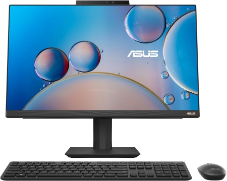 Моноблок Asus E5402WVAK-BA0820 23.8" Full HD i5 1340P (1.9) 8Gb SSD512Gb Iris Xe CR noOS GbitEth WiFi BT 120W клавиатура мышь Cam черный 1920x1080