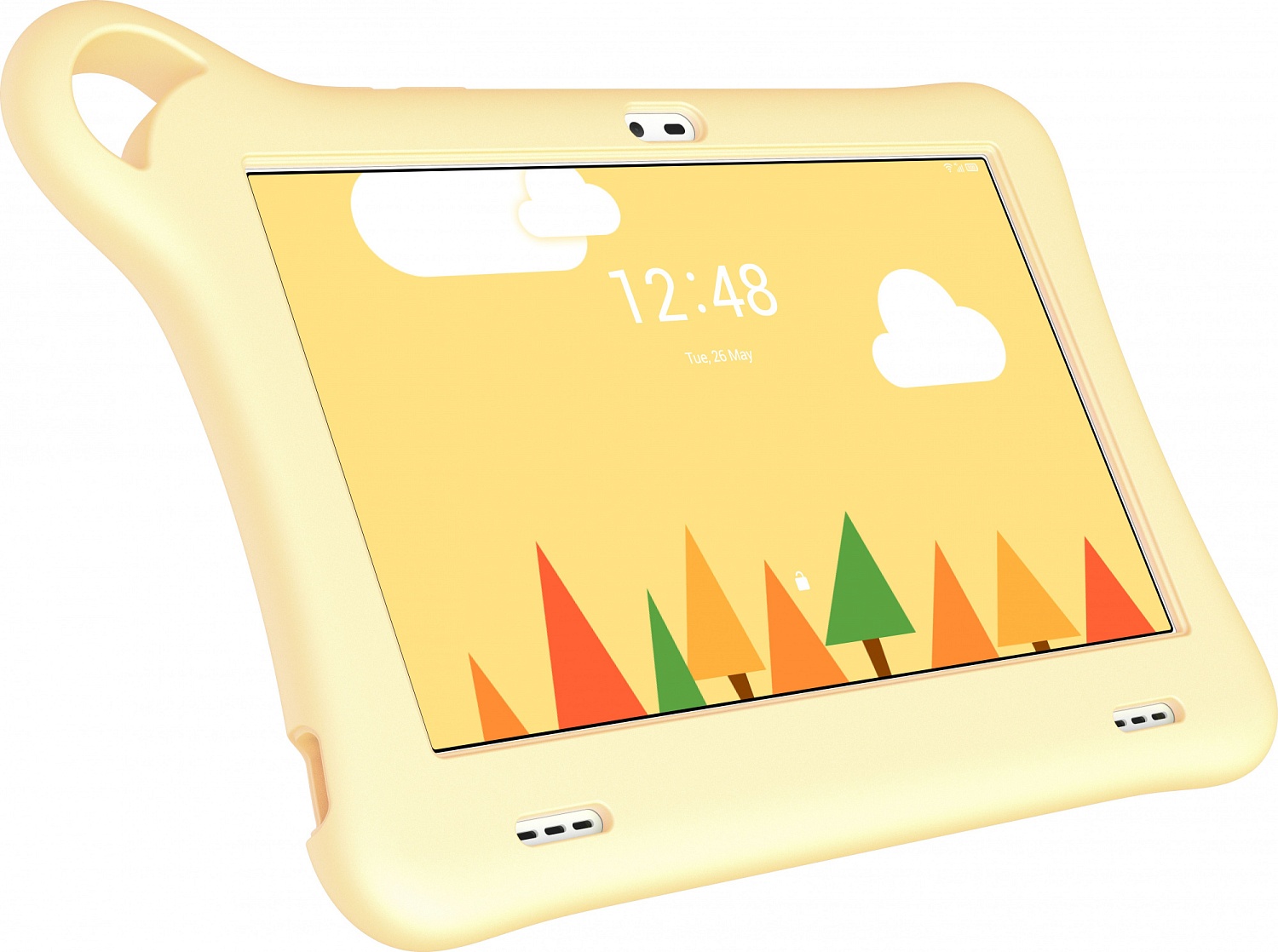 Планшет Alcatel Tkee Mini 2 9317G MT MT8167D (1.3) 4C RAM1Gb ROM32Gb 7" TN 1024x600 Android 10.0 Go мятный/светло-желтый 2Mpix 2Mpix BT WiFi Touch microSD 128Gb minUSB 2580mAh до 400hrs