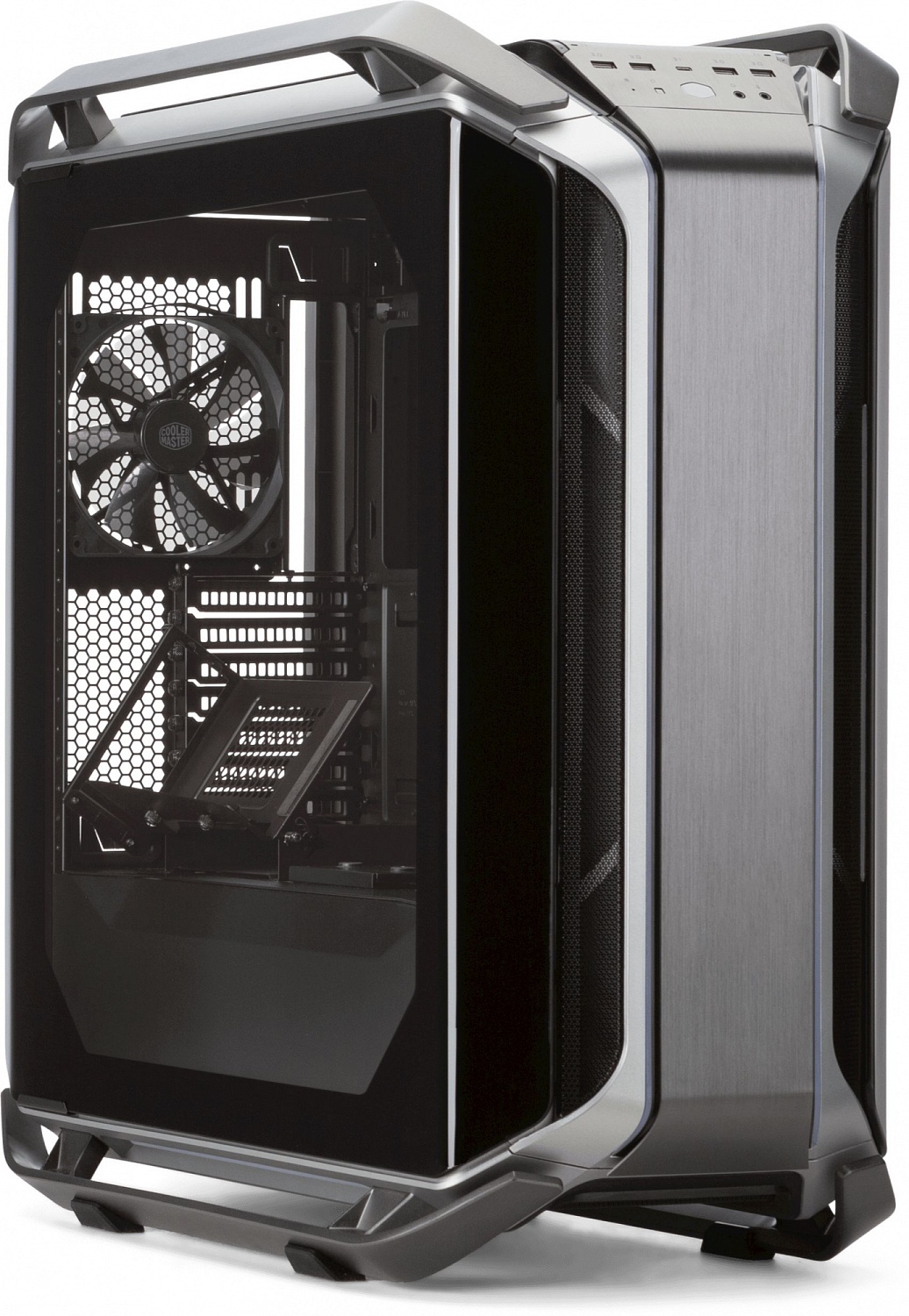 Корпус Cooler Master Cosmos C700M черный/серый без БП ATX 9x120mm 5x140mm 4xUSB3.0 audio bott PSU