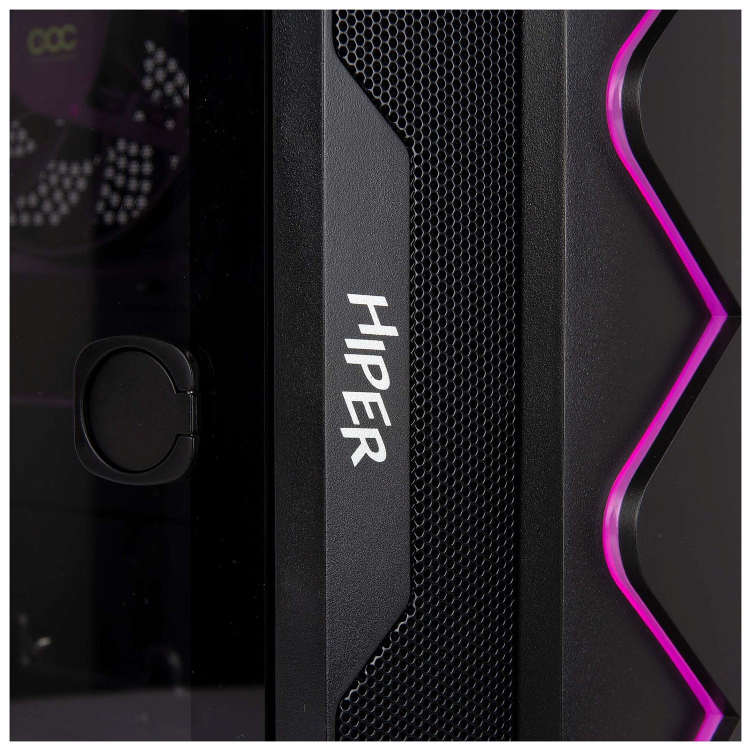 Корпус Hiper DCB черный без БП ATX 5x120mm 5x140mm 1xUSB2.0 1xUSB3.0 audio bott PSU