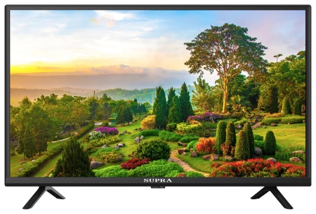 Телевизор LED Supra 32" STV-LC32ST0075W черный HD 60Hz DVB-T DVB-T2 DVB-C USB WiFi Smart TV (RUS)