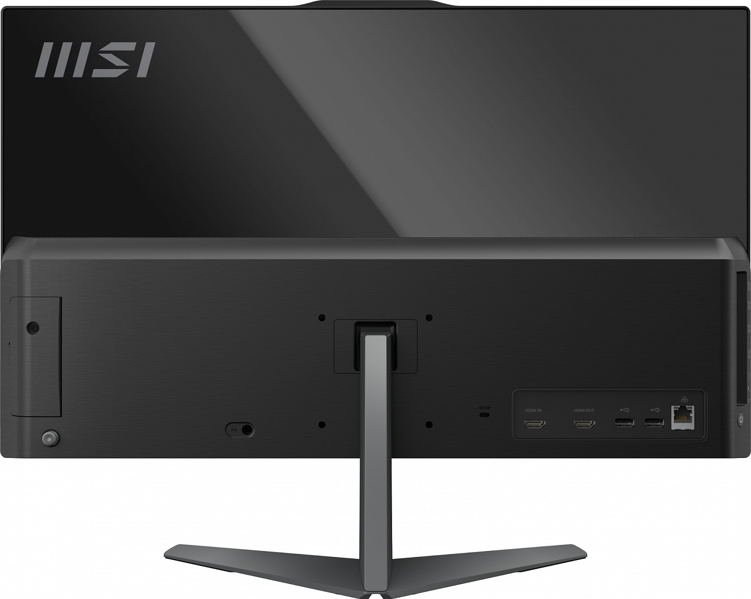 Моноблок MSI Modern AM242TP 12M-086XRU 23.8" Full HD Touch i5 1240P (1.7) 16Gb SSD512Gb Iris Xe noOS GbitEth WiFi BT 120W клавиатура мышь Cam черный 1920x1080