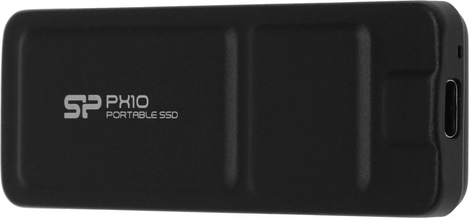 Накопитель SSD Silicon Power USB-C 4TB SP040TBPSDPX10CK PX10 1.8" черный