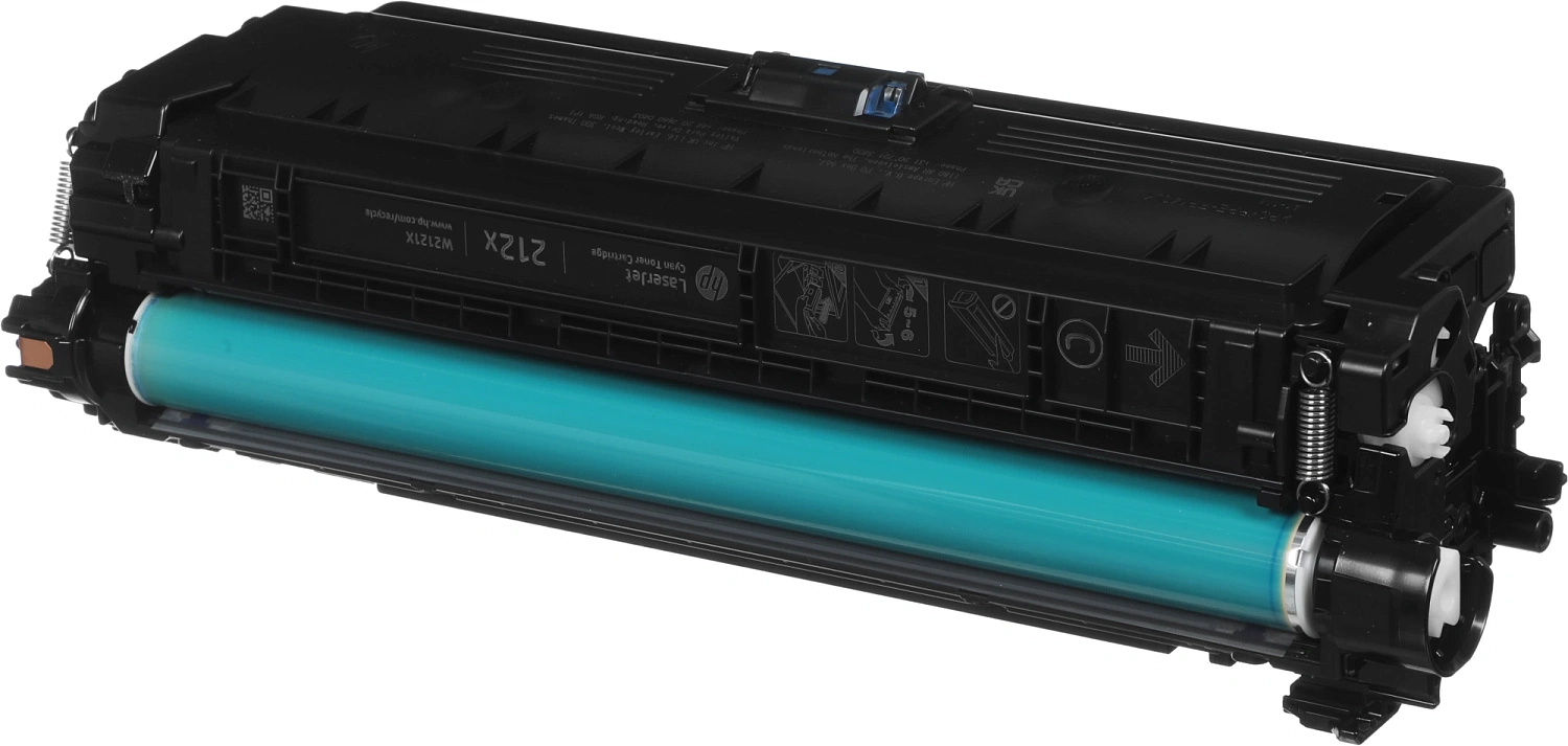 Картридж лазерный HP 212X W2121X голубой (10000стр.) для HP CLJ Enterprise M554/M555
