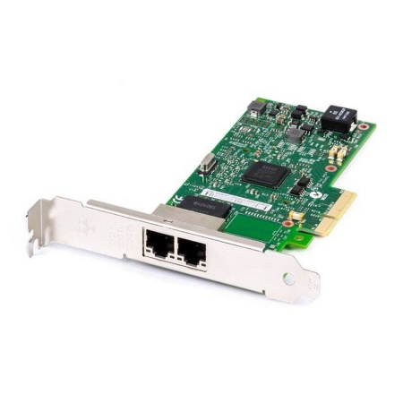 00YK612 ThinkSystem Intel I350-T2 PCIe 1Gb 2-Port RJ45 Ethernet Adapter