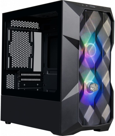 Корпус Cooler Master MasterBox TD300 Mesh черный без БП mATX 4x120mm 4x140mm 2xUSB3.0 audio bott PSU