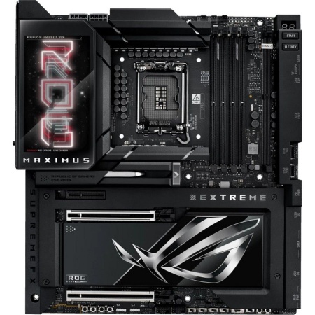 Материнская плата ASUS ROG MAXIMUS Z890 EXTREME LGA1851 E-ATX 4xDDR5 2xPCIEx16 PCIEx4 4xM.2 2xThunderbolt 2xUSB-C HDMI