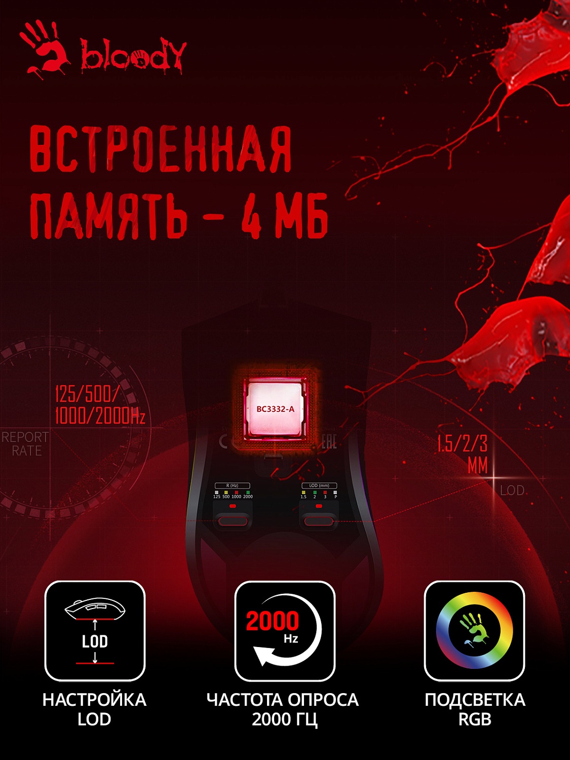Мышь A4Tech Bloody W90 Max черный оптическая (10000dpi) USB (7but) Мышь A4Tech Bloody W90 Max черный оптическая (10000dpi) USB (7but)