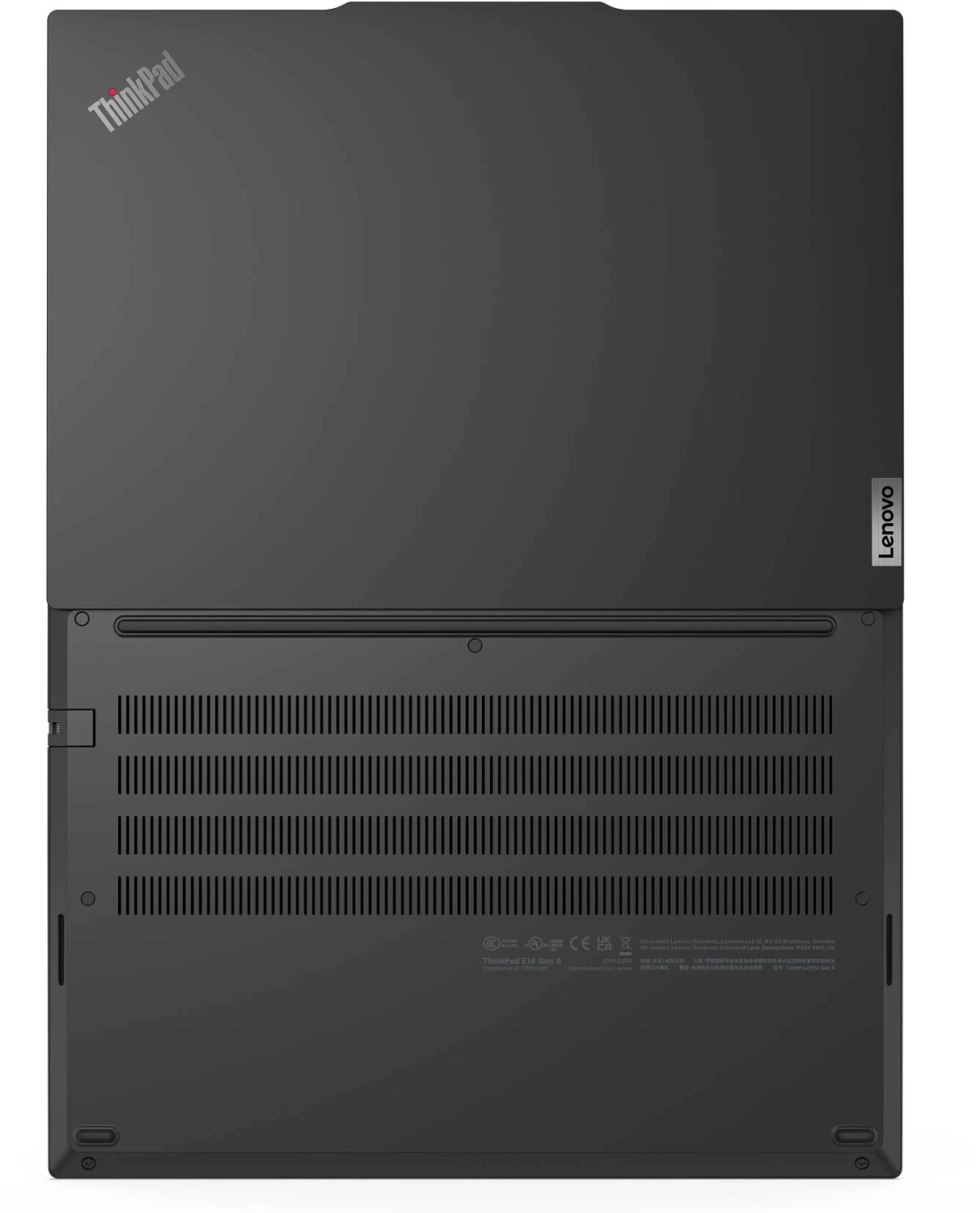 Ноутбук Lenovo ThinkPad E14 G6 Ryzen 5 7535U 16Gb SSD512Gb AMD Radeon 14" IPS WUXGA (1920x1200) Windows 11 Pro black WiFi BT Cam (21M3S05R00)