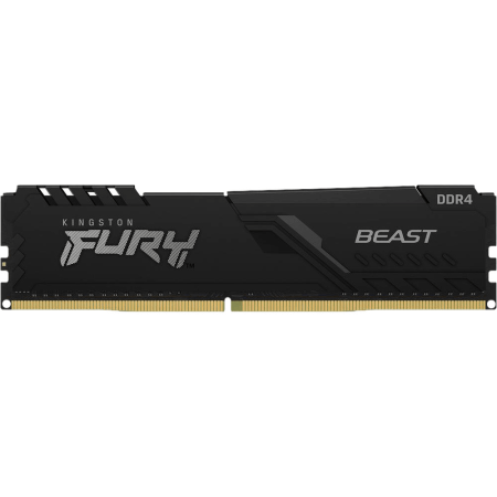 Оперативная память Kingston 16GB 3200MHz DDR4 CL16 DIMM FURY Beast Black, 1 year