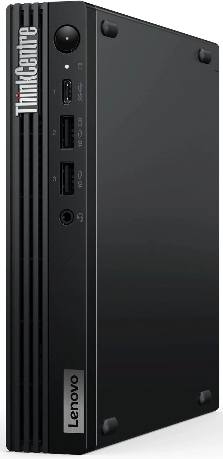 Неттоп Lenovo ThinkCentre Tiny M70q-5 slim i5 13400T (1.3) 16Gb SSD512Gb UHDG Windows 11 Pro 64 WiFi BT 90W kb мышь клавиатура черный (12TD0050UM)
