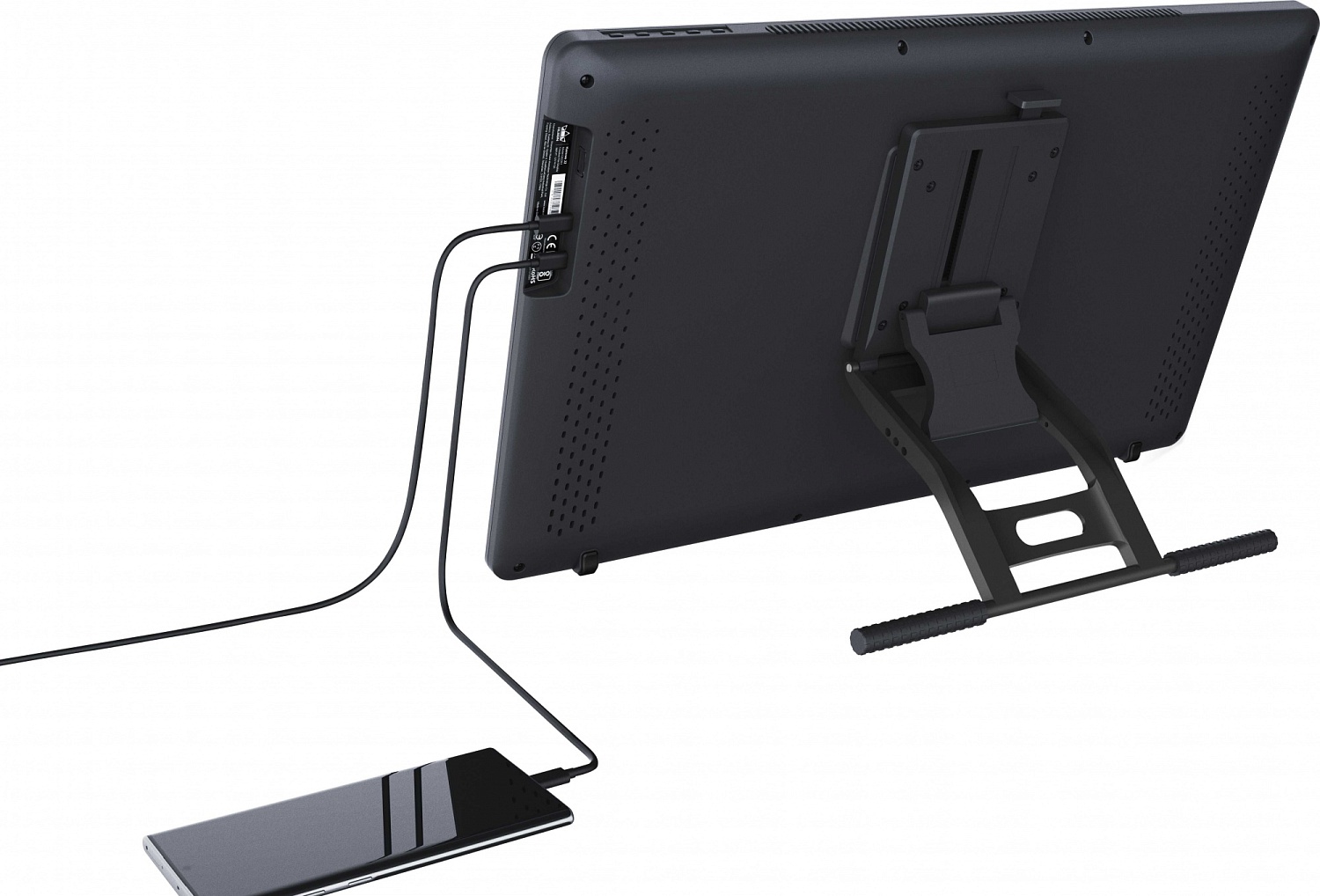 Графический планшет-монитор Huion Kamvas 22 USB Type-C черный