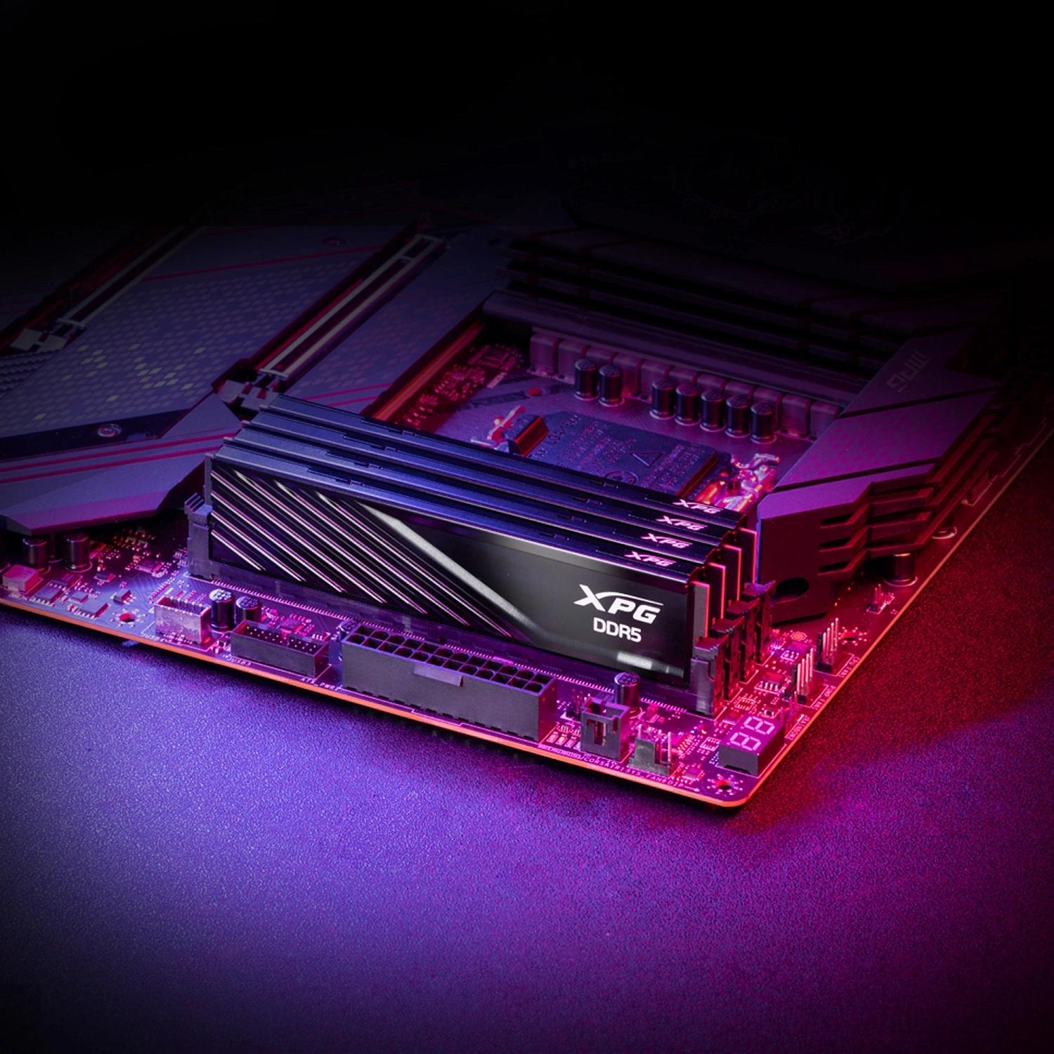 Память DDR5 2x16GB 6000MHz A-Data AX5U6000C3616G-DTLABBK XPG Lancer Blade RTL PC5-48000 CL36 DIMM ECC 288-pin 1.35В kit dual rank с радиатором Ret