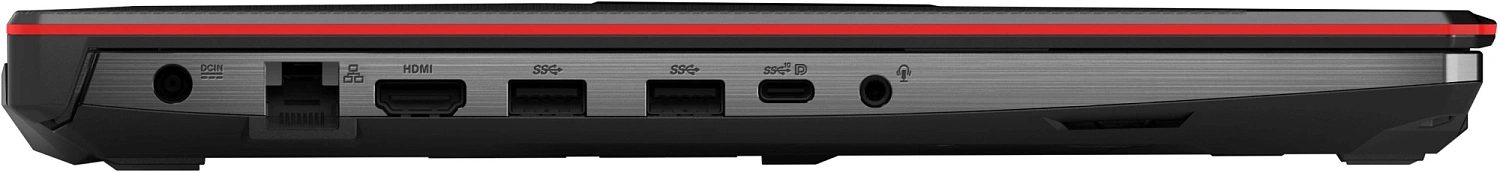 Ноутбук ASUS TUF Gaming A15 FA506NCG-HN218 AMD Ryzen 7 7445HS/16Gb/SSD512Gb/RTX3050 4Gb/15.6"/IPS/FHD/1920x1080/NoOS/Graphite Black (90NR0JF7-M00JD0)