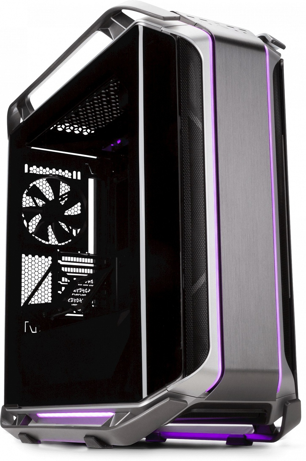 Корпус Cooler Master Cosmos C700M черный/серый без БП ATX 9x120mm 5x140mm 4xUSB3.0 audio bott PSU