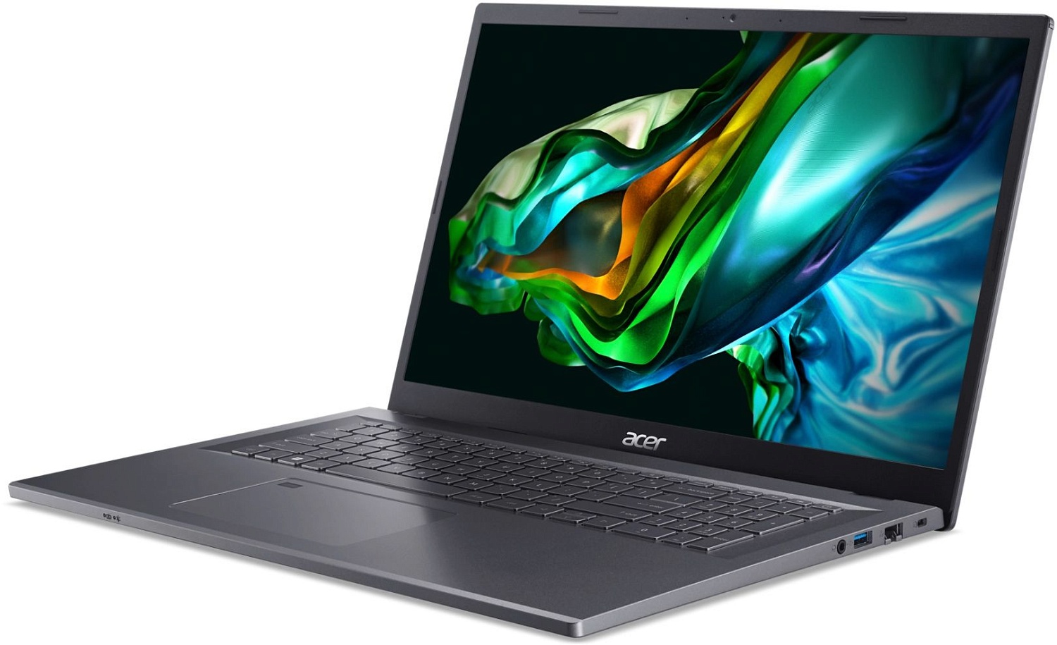 Ноутбук Acer Aspire 5 A517-58GM-505U Core i5 1335U 16Gb SSD512Gb NVIDIA GeForce RTX 2050 4Gb 17.3" IPS FHD (1920x1080) noOS metall WiFi BT Cam (NX.KJLCD.006)