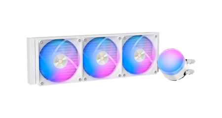 Система водяного охлаждения Ocypus Delta L36 WH ARGB V2, 360mm, ARGB Pump, 3x120mm ARGB fans, LGA115X/1200/1700/18XX, AM4/AM5