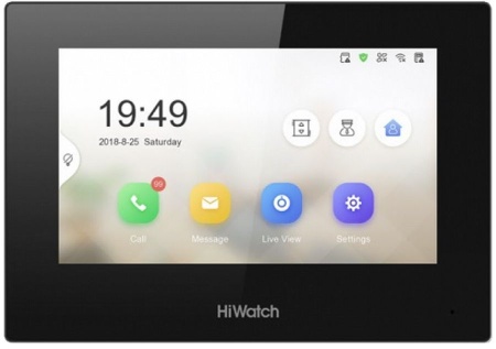 Видеодомофон HiWatch Pro VDP-H3212WB черный