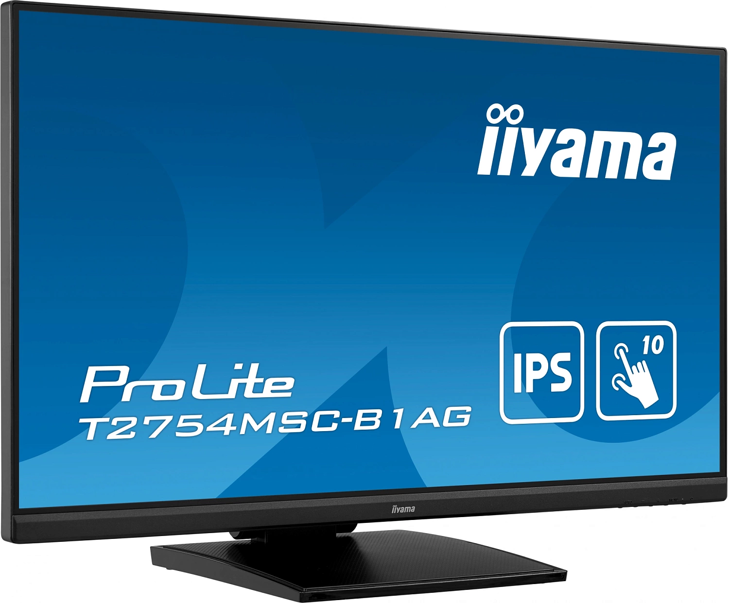 Монитор LCD 27'' [16:9] 1920х1080(FHD) IPS, nonGLARE, TOUCH, 300cd/m2, H178°/V178°, 1000:1, 80M:1, 16.7M, 4ms, VGA, DVI, HDMI, USB-Hub, Height adj, Tilt, Speakers, Webcam, 3Y, Black