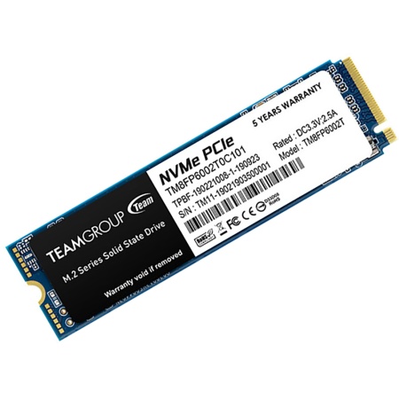 M.2 2280 1TB Team Group MP33 PRO Client SSD (TM8FPD001T0C101) PCIe Gen3x4 with NVMe, 2100/1700, IOPS 220/200K, MTBF 2M, 3D TLC, 600TBW, 0,33DWPD, RTL {052437}