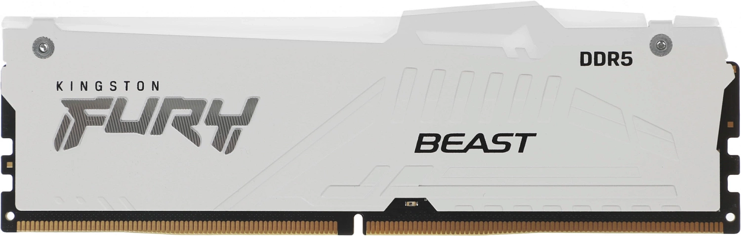 Память DDR5 2x32GB 5600MHz Kingston KF556C40BWAK2-64 Fury Beast RGB RTL Gaming PC5-44800 CL40 DIMM 288-pin 1.25В kit single rank с радиатором Ret