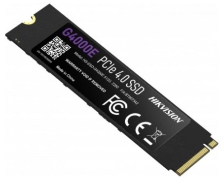 Накопитель SSD Hikvision PCIe 4.0 x4 1TB HS-SSD-G4000E/1024G HS-SSD-G4000E/1024G Hiksemi G4000E M.2 2280