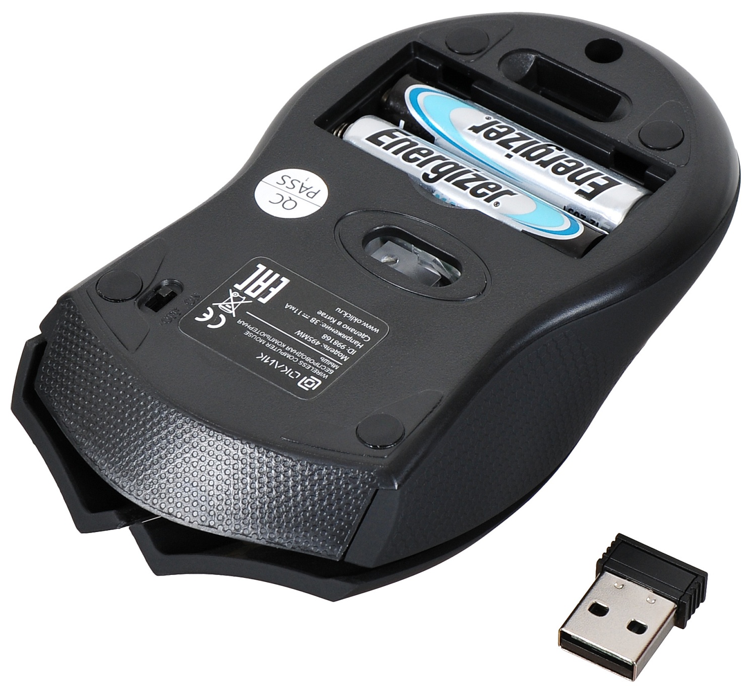 Мышь Оклик 495MW черный/золотистый оптическая (1600dpi) беспроводная USB для ноутбука (6but) Мышь Оклик 495MW черный/золотистый оптическая (1600dpi) беспроводная USB для ноутбука (6but)