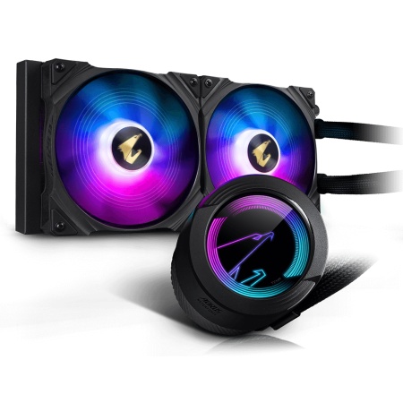 AORUS WATERFORCE 280, 2 x 140mm ARGB Fan, RTL {6} (552367)