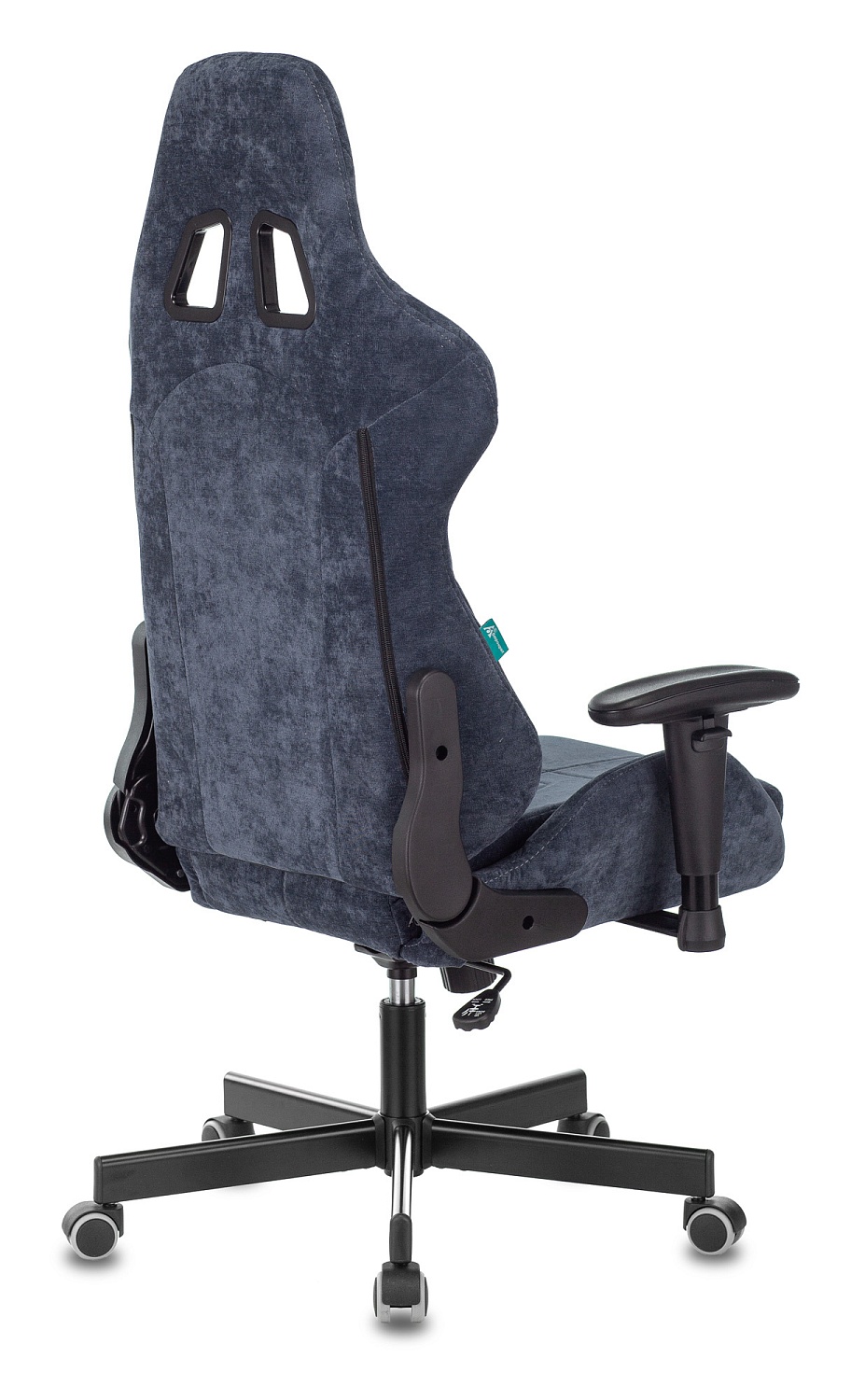 Кресло игровое Zombie VIKING KNIGHT Fabric синий Light-27 с подголов. крестов. металл Кресло игровое Zombie VIKING KNIGHT Fabric синий Light-27 с подголов. крестов. металл