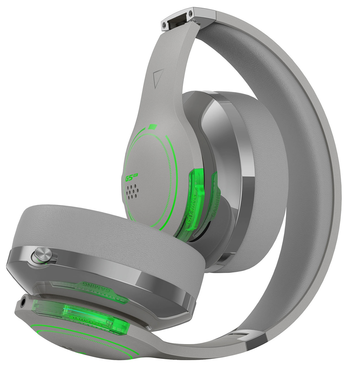 Наушники с микрофоном Edifier G5BT серый мониторные BT оголовье