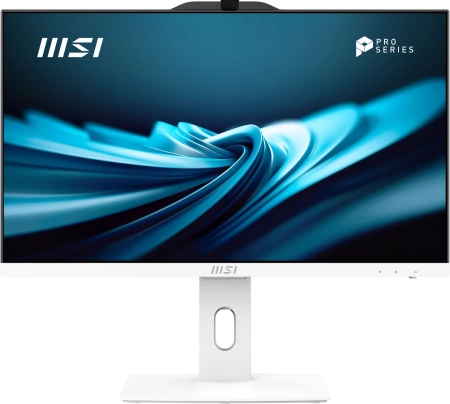 Моноблок MSI Pro AP242P 14M-668XRU 23.8" Full HD i7 14700 (2.1) 16Gb SSD512Gb UHDG 770 noOS GbitEth WiFi BT 120W клавиатура мышь Cam белый 1920x1080