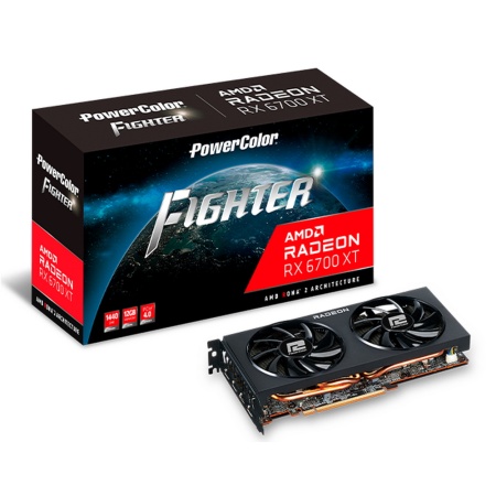 RX6700XT Fighter 12GB GDDR6 192bit HDMI 3xDP (AXRX 6700XT 12GBD6-3DH) OEM {20}, (173380)