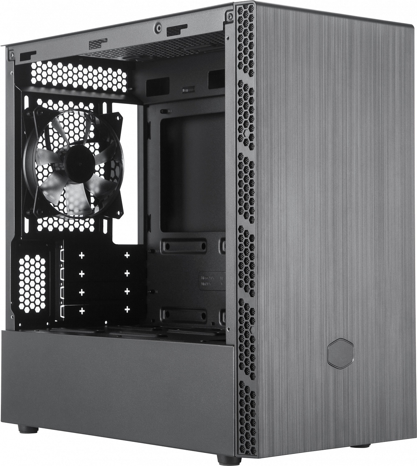 Корпус Cooler Master MasterBox MB400L w/o ODD черный без БП mATX 4x120mm 3x140mm 2xUSB3.0 audio bott PSU