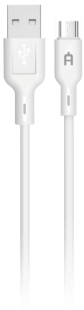 Кабель Alteracs USB-Micro USB S01-AM White
