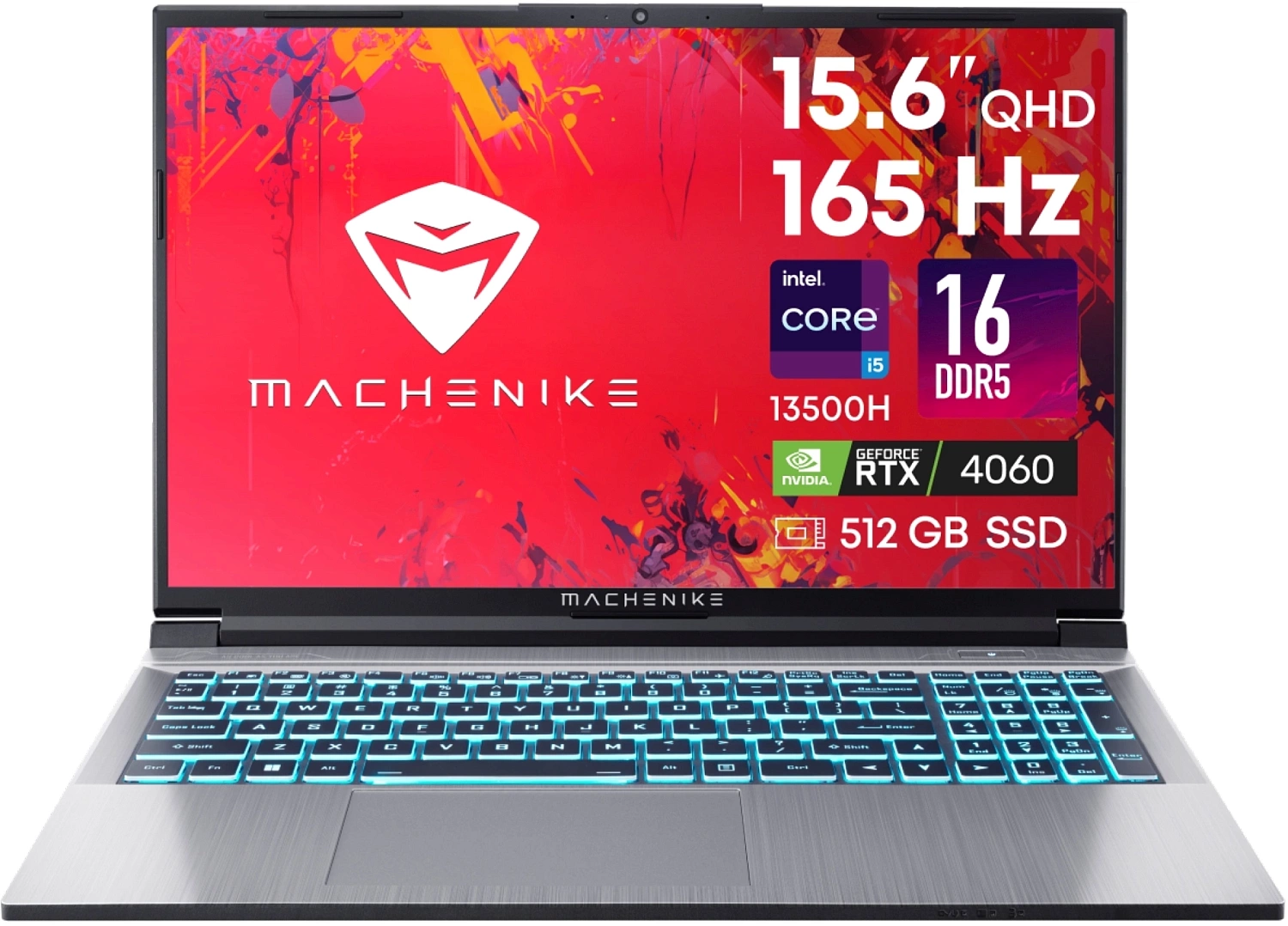 L15 Star 2K 15.6'' WQHD(2560x1440)/Intel Core i5-13500H/16GB/512GB SSD/GF RTX4060 8GB/WiFi/BT/1.0MP/4cell/2,3 kg/noOS/1Y/GREY/BLACK