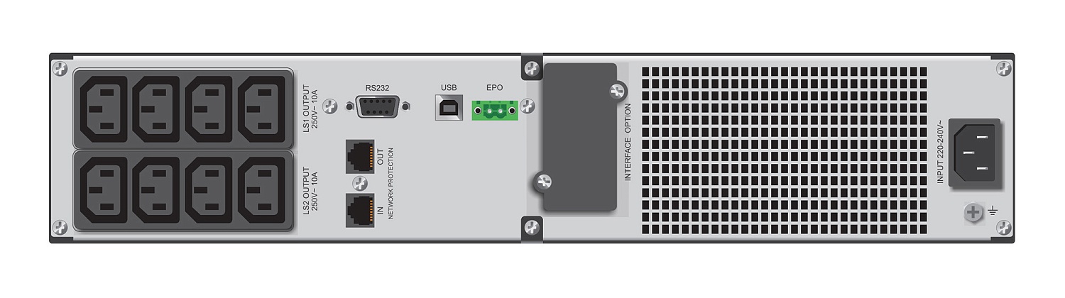 Источник бесперебойного питания Ippon Smart Winner II 2000E 1800Вт 2000ВА черный